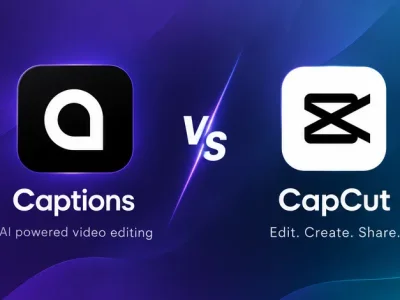 مقایسه Captions و CapCut برای زیرنویس