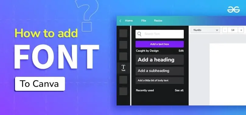 آموزش اضافه کردن فونت فارسی در Canva