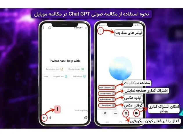 فعال کردن قابلیت chatgpt صوتی چگونه است؟