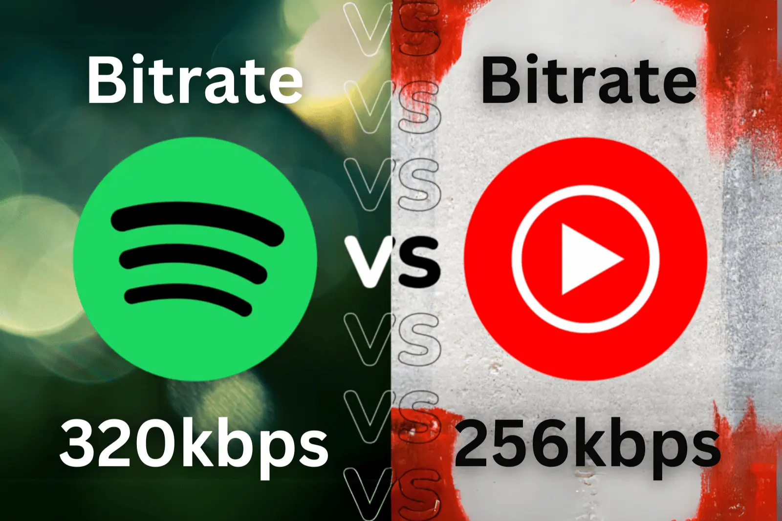 کیفیت صدا و استریم یوتیوب موزیک و اسپاتیفای