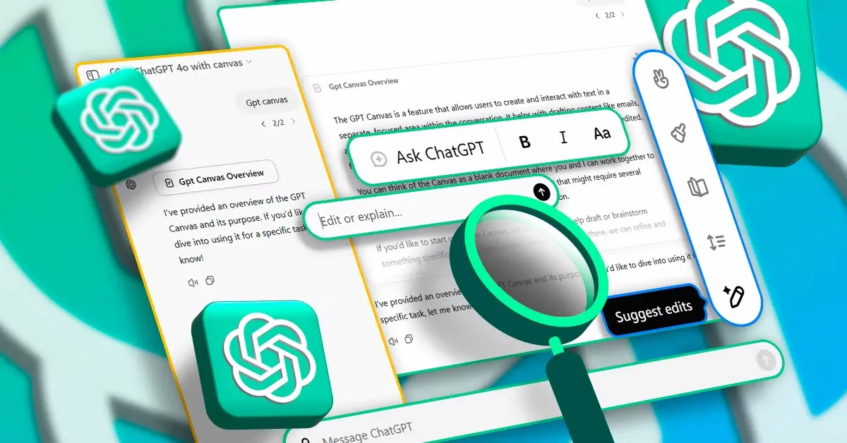 قابلیت Canvas در ChatGPT Plus (2025)