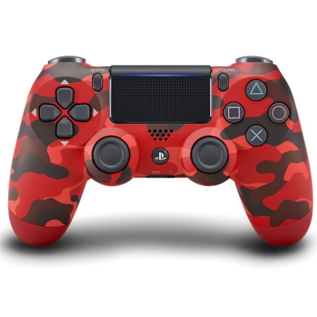 دسته بازی سونی DualShock 4 رنگ قرمز ارتشی