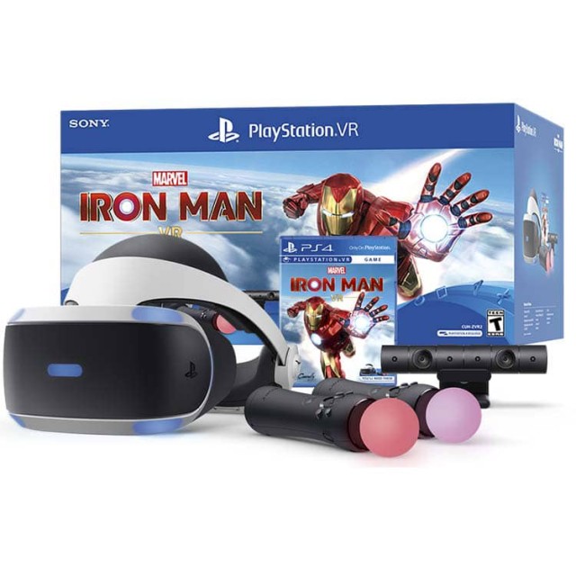 باندل عینک واقعیت مجازی سونی PlayStation VR Marvel’s Iron Man – ZVR2