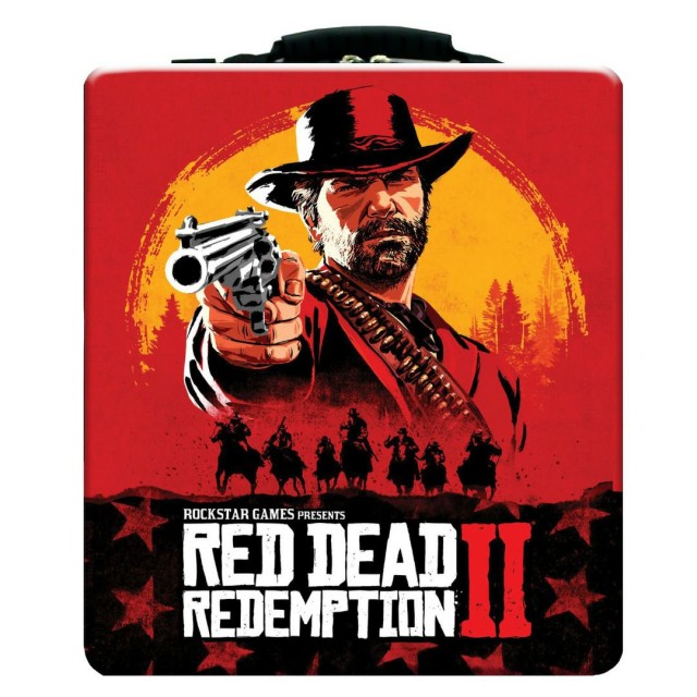 کیف حمل کنسول ps4 طرح red dead 2