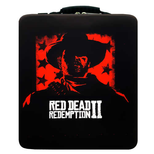 کیف حمل کنسول ps4 طرح red dead 2