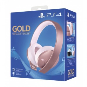 هدست گیمینگ سونی مدل GOLD مخصوص PS4 – رزگلد