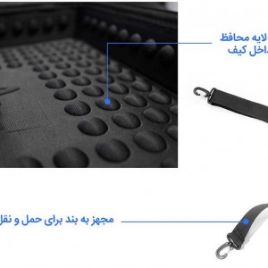 کیف حمل کنسول ps4 طرح چرم خاکستری