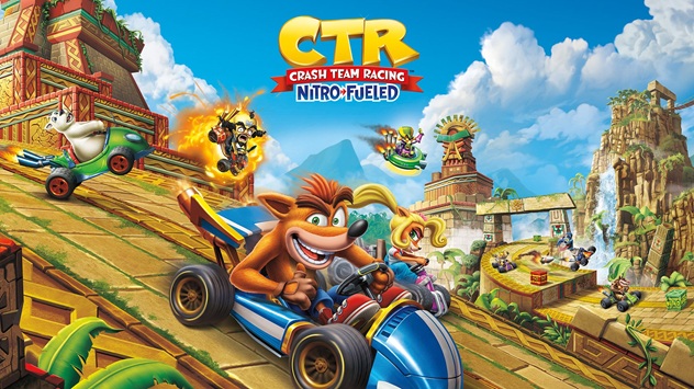 جدیدترین بازی های نینتندو : Crash Team Racing Nitro-Fueled
