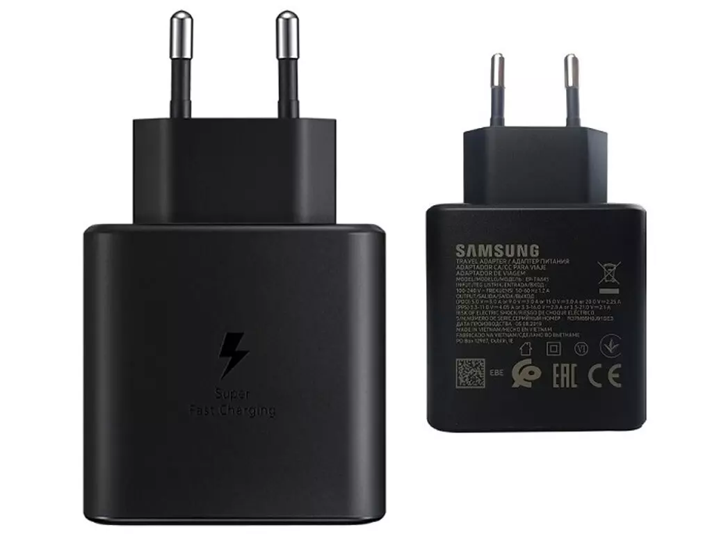 شارژر سریع تایپ سی سامسونگ Samsung Super Fast Charger 45W EP-TA845