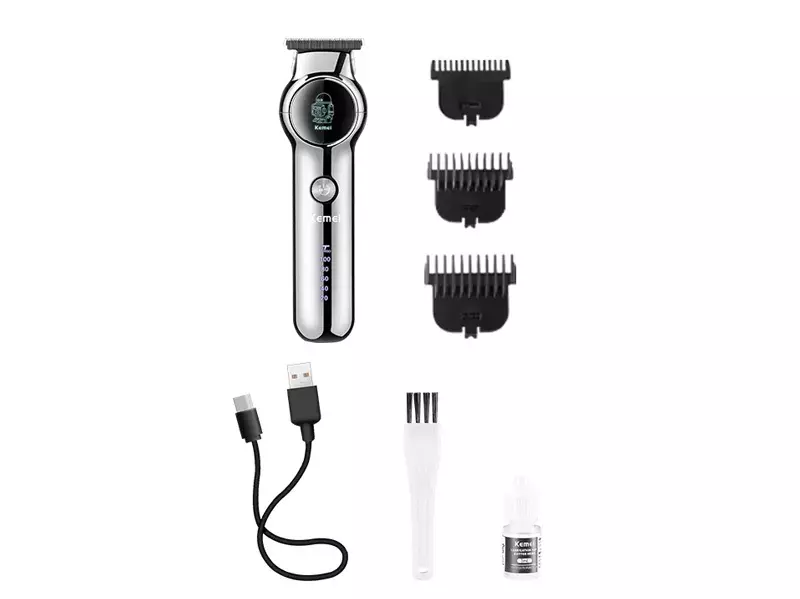 ماشین اصلاح موی سر و بدن شارژی کمی KEMEI Cordless Hair Trimmer km-1851