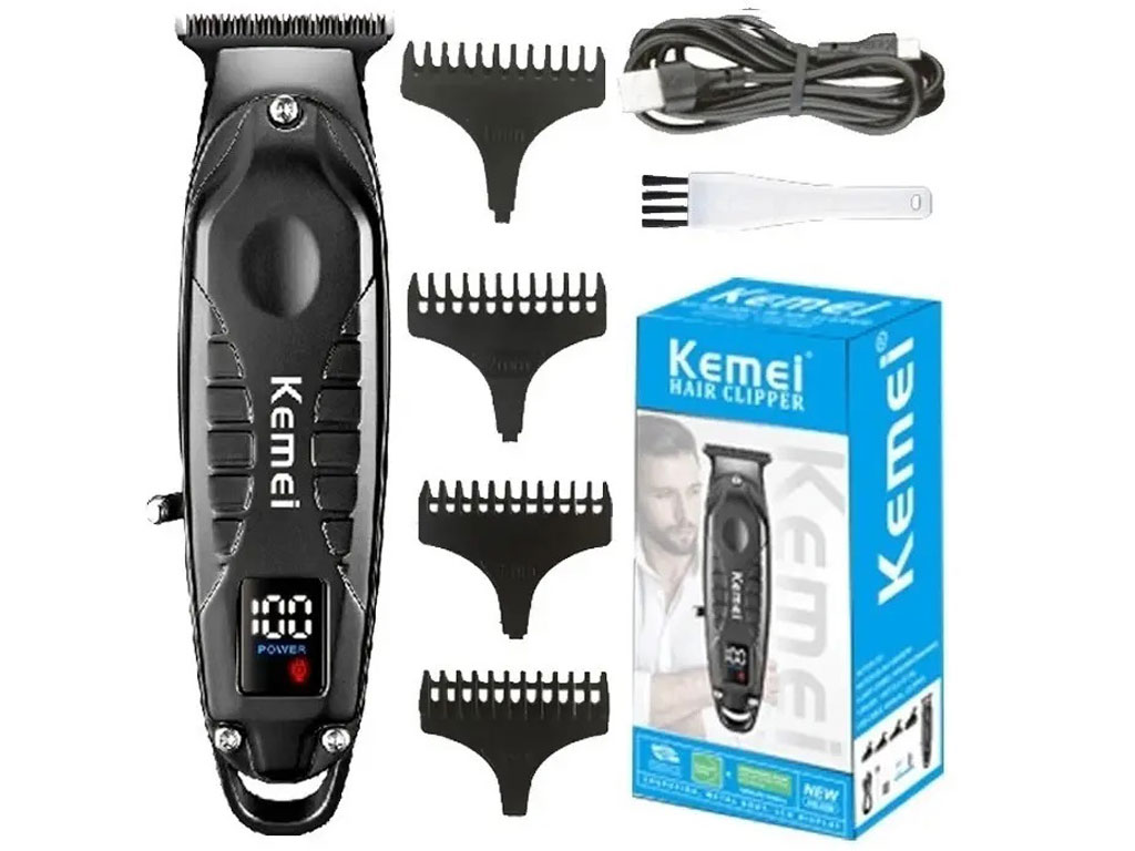 ماشین اصلاح موی سر و بدن شارژی کمی Kemei Hair Trimmer Barber Clippers Km-2288