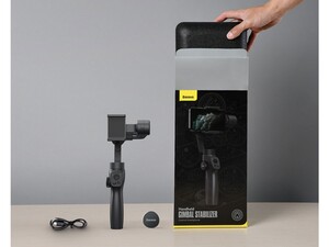 گیم بال سه محوره بلوتوثی بیسوس Baseus Handheld Gimbal Stabilizer