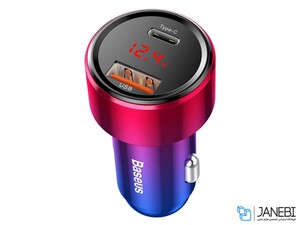 شارژر فندکی دو پورت سریع بیسوس Baseus Magic Series PPS Dual Quick Car Charger 45W