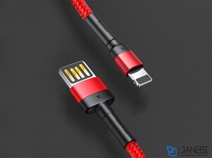 کابل شارژ لایتنینگ بیسوس Baseus Cafule Special Edition Lightning Cable 1m