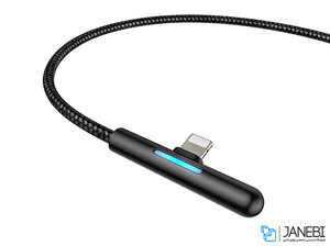 کابل لایتنینگ بیسوس Baseus Iridescent Lamp Game Cable Lightning 2m