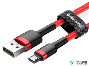 کابل شارژ سریع و انتقال داده میکرو یو اس بی بیسوس Baseus Cafule Micro USB Cable 1m