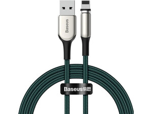 کابل شارژ مغناطیسی یو اس بی به لایتنینگ 2 متری 1.5 آمپر بیسوس Baseus CALXC-I01 Smart Magnetic Charging Cable USB to Lightning