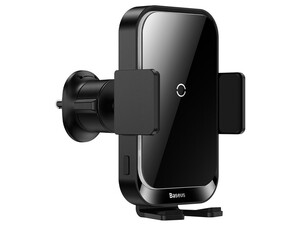 قیمت هولدر موبایل داخل خودرو و شارژر وایرلس 15 وات بیسوس Baseus Halo Electric Wireless Charging Car Mount SUDD000001