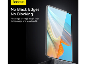 محافظ صفحه نمایش شیشه‌ای تمام صفحه هواوی میت‌پد 11 10.95 اینچ بیسوس Baseus 0.3mm Full-glass Tempered Glass Film SGBL022302