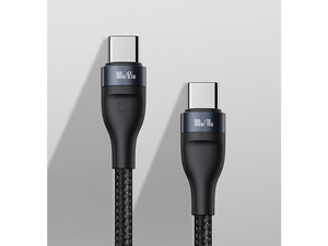 کابل دوکاره دوسر تایپ سی فست شارژ بیسوس مدل Flash Series One-for-two Fast Charging Data Cable 1.5m CA1T2-C01