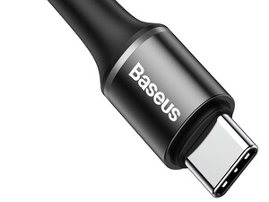 کابل شارژ سریع و انتقال داده تایپ سی به تایپ سی بیسوس Baseus CATGH-J01 halo data cable Type-C pd 2.0 60w