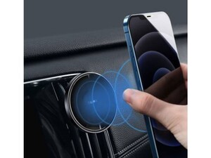 پایه نگهدارنده آهنربایی گوشی داخل خودرو بیسوس Baseus Magnetic Car Mount For Dashboard and Air Outlet