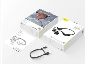 هندزفری بلوتوث القایی بیسوس Baseus COVO Wireless Bone Conduction Headset BC10