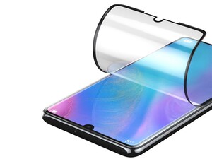 محافظ صفحه نانو تمام صفحه تمام چسب Baseus Huawei P30 Pro Coverage Screen Protector