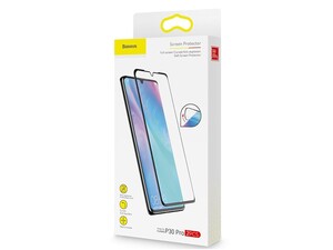 محافظ صفحه نانو تمام صفحه تمام چسب Baseus Huawei P30 Pro Coverage Screen Protector