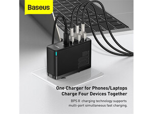 شارژر دیواری سریع بیسوس Baseus CCGAN100US GaN2 Pro Quick Powerbank Charger