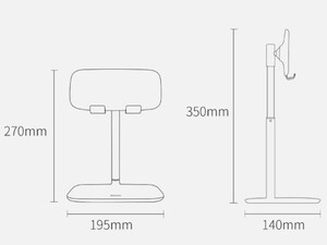 پایه نگهدارنده رومیزی تبلت بیسوس Baseus Indoorsy Youth Tablet Desk Stand