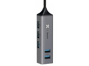 Baseus Cube USB to USB3.0*3+USB2.0*2 HUB Adapter