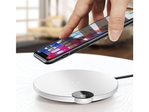 شارژر وایرلس بیسوس Baseus Digtal LED Display Wireless Charger