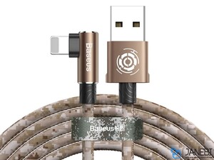 کابل چریکی لایتنینگ بیسوس Baseus Camouflage Lightning Cable 1M