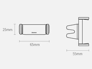 Baseus Steel Cannon Air Outlet Car Mount