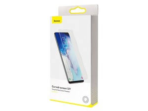 محافظ صفحه یو وی دوتایی بیسوس سامسونگ Baseus Curved-screen UV Glass Samsung S20 Plus