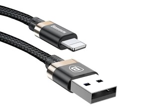 کابل شارژ لایتنینگ اپل بیسوس Baseus Golden Belt Lightning Cable 1.5m