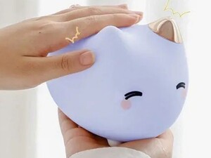 چراغ خواب عروسکی بیسوس مدل Baseus Cute Series DGAM-A02 kitty Silicone Night Light قابلیت شارژدهی 15 ساعته