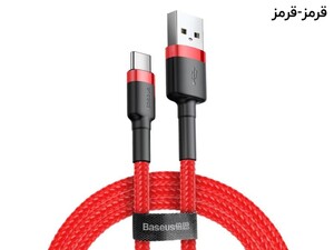 کابل شارژ و انتقال داده سریع تایپ سی بیسوس Baseus Cafule Type-C Cable 0.5M