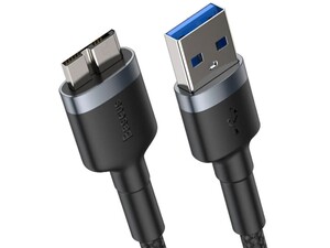 کابل یو اس بی به میکرو بی بیسوس Baseus Cafule USB to Micro-B Cable 1m/2A