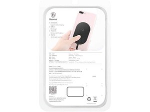 گیرنده شارژر وایرلس میکرو یو اس بی بیسوس Baseus Wireless Charging Receiver Charger Microfiber Micro USB