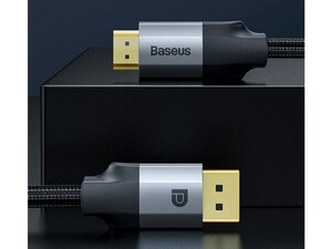 کابل مبدل دیسپلی پورت به اچ دی ام آی Baseus Displayport to HDMI Cable 1m