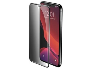 محافظ صفحه نمایش حریم شخصی و محافظ اسپیکر دوتایی بیسوس آیفون Baseus Privacy Glass iPhone X/XS/11 Pro