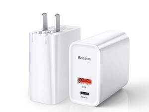 کابل تایپ سی و آداپتور فست شارژ 30 وات بیسوس Baseus BS-CH905 Quick Travel Charger