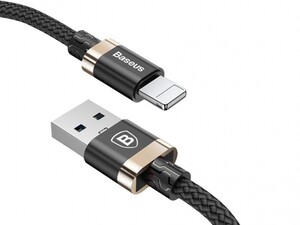 کابل شارژ لایتنینگ اپل بیسوس Baseus Golden Belt Lightning Cable 1m