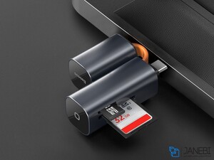 کارت خوان تایپ سی بیسوس Baseus Mini-cabin Card Reader