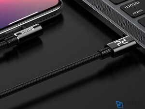 کابل شارژ سریع تایپ سی به لایتنینگ سریع بیسوس Baseus MVP Elbow PD Flash Charge lightning Cable 2M