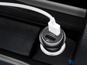 شارژر فندکی دو پورت سریع بیسوس Baseus Gentry Dual Quick Car Charger