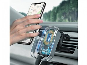 پایه نگهدارنده و شارژر وایرلس بیسوس Baseus Rock-Solid Vehicle Mounted Holder Wireless Charger