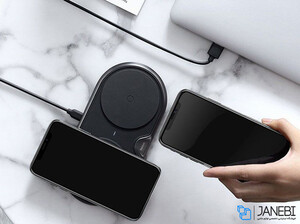 شارژر وایرلس دوتایی بیسوس Baseus WXSJK-01 Dual Wireless Charger